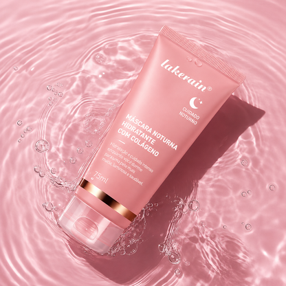 Máscara Noturna Hidratante com Colágeno Lakerain™ – 75ml