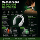 Massageador Cervical Elétrico Portátil para Pescoço – Relaxamento e Alívio da Tensão