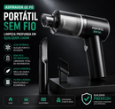 Aspirador de Pó Portátil Premium Sem Fio USB – Recarregável, Compacto e Ideal para Carro, Casa e Escritório