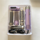 Five-in-one Hot Air Comb Automatic Curling Rod Hair Styling Comb Curling Straight Dual-purpose Electric Hair Dryer Blowing Comb