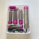Five-in-one Hot Air Comb Automatic Curling Rod Hair Styling Comb Curling Straight Dual-purpose Electric Hair Dryer Blowing Comb