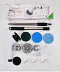 Multifunctional Electric Cleaning Brush Nine-in-one Bathroom Glass Length Adjustable Dual-use Brush Household Cleaning Artifact