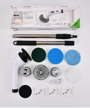 Multifunctional Electric Cleaning Brush Nine-in-one Bathroom Glass Length Adjustable Dual-use Brush Household Cleaning Artifact